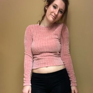 Pink Sweater